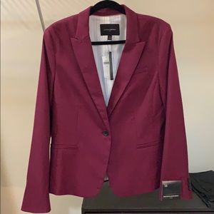 Banana republic maroon blazer